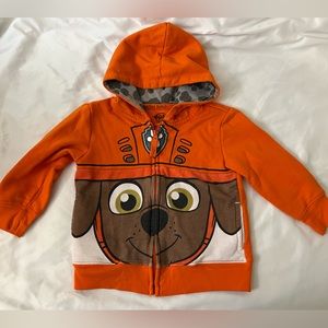 Paw Patrol - Zuma Zip Up Hoodie - 3T